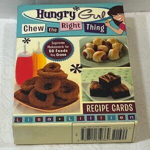 Hungry Girl's 50 Guilt Free Recipe Card Set Chew the Right Thing Deck Format